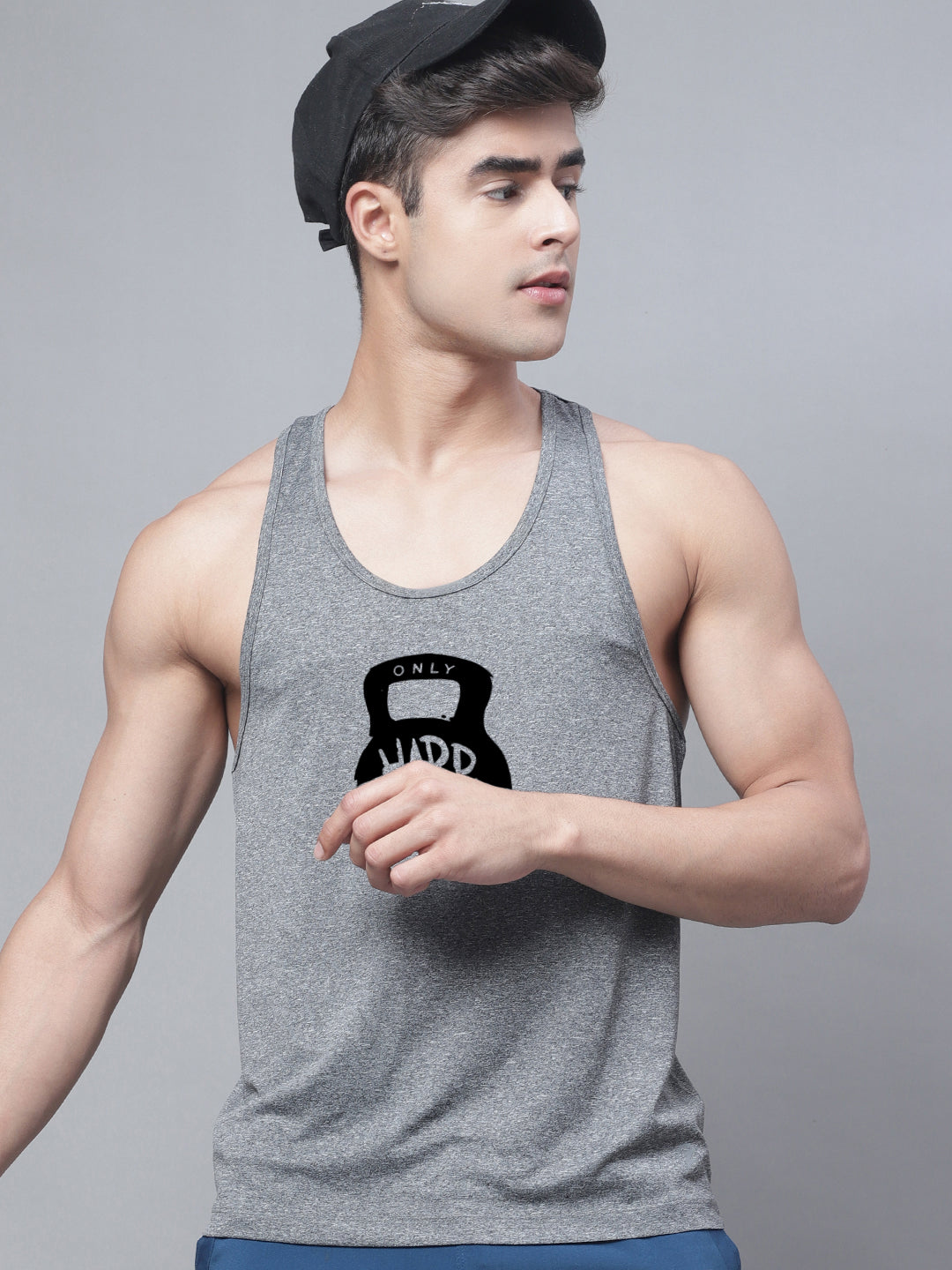 Sports Printed Regular Fit Polyster Vest - Friskers