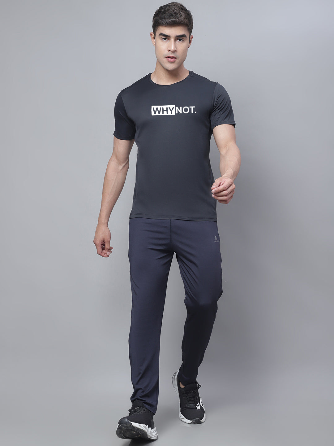 Men Cardio Rapid Dry Polyster Gym T-Shirt - Friskers