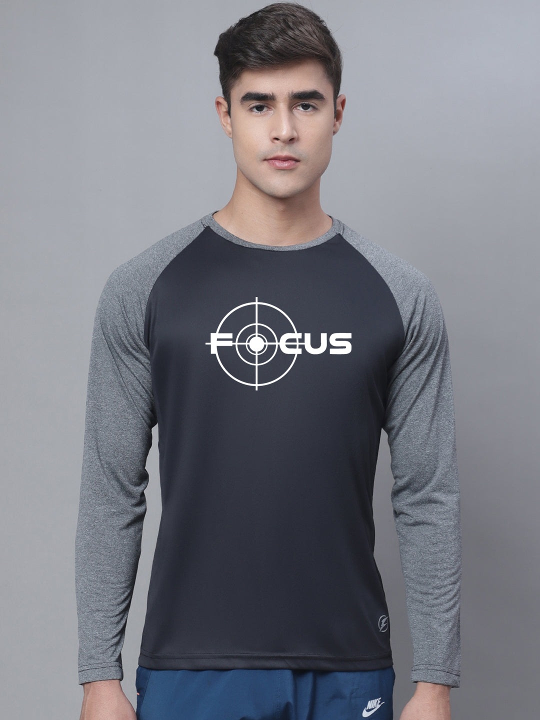 Men Raglan Sleeves Training Polyster T-Shirt - Friskers