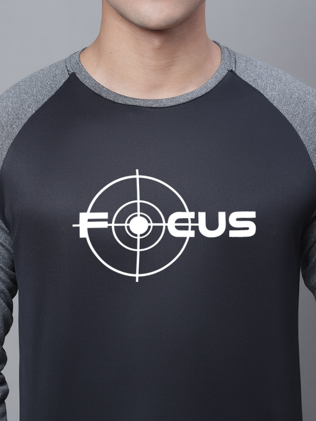 Men Raglan Sleeves Training Polyster T-Shirt - Friskers