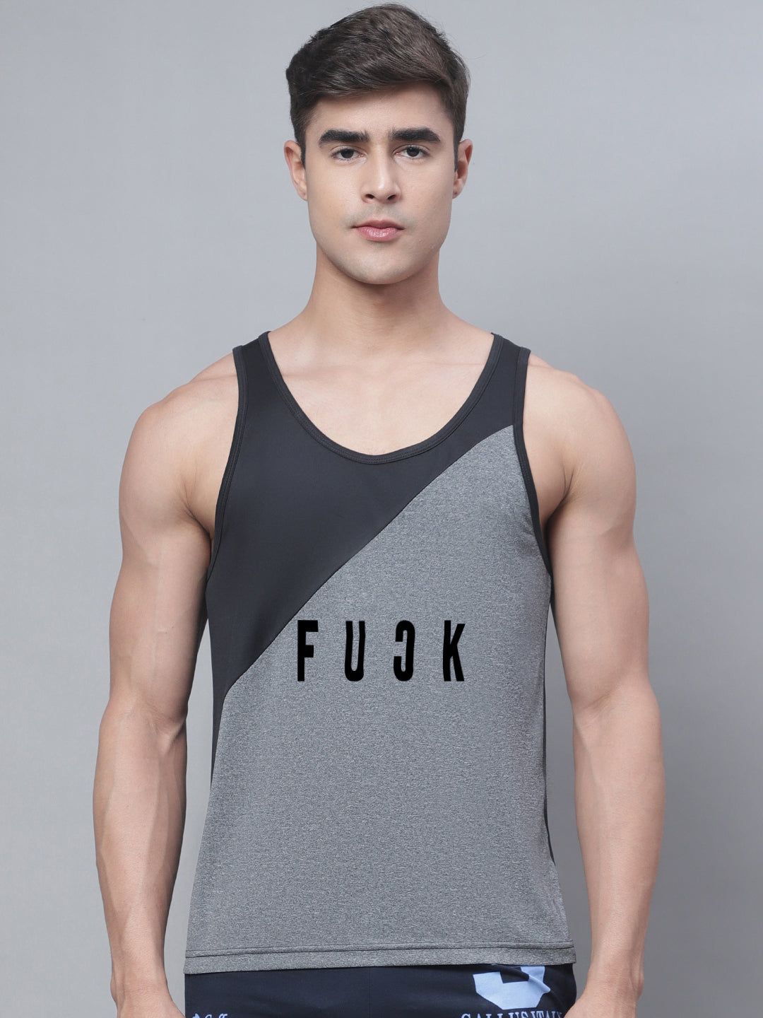 Men Colorblocked Rapid Dry Training Vest - Friskers