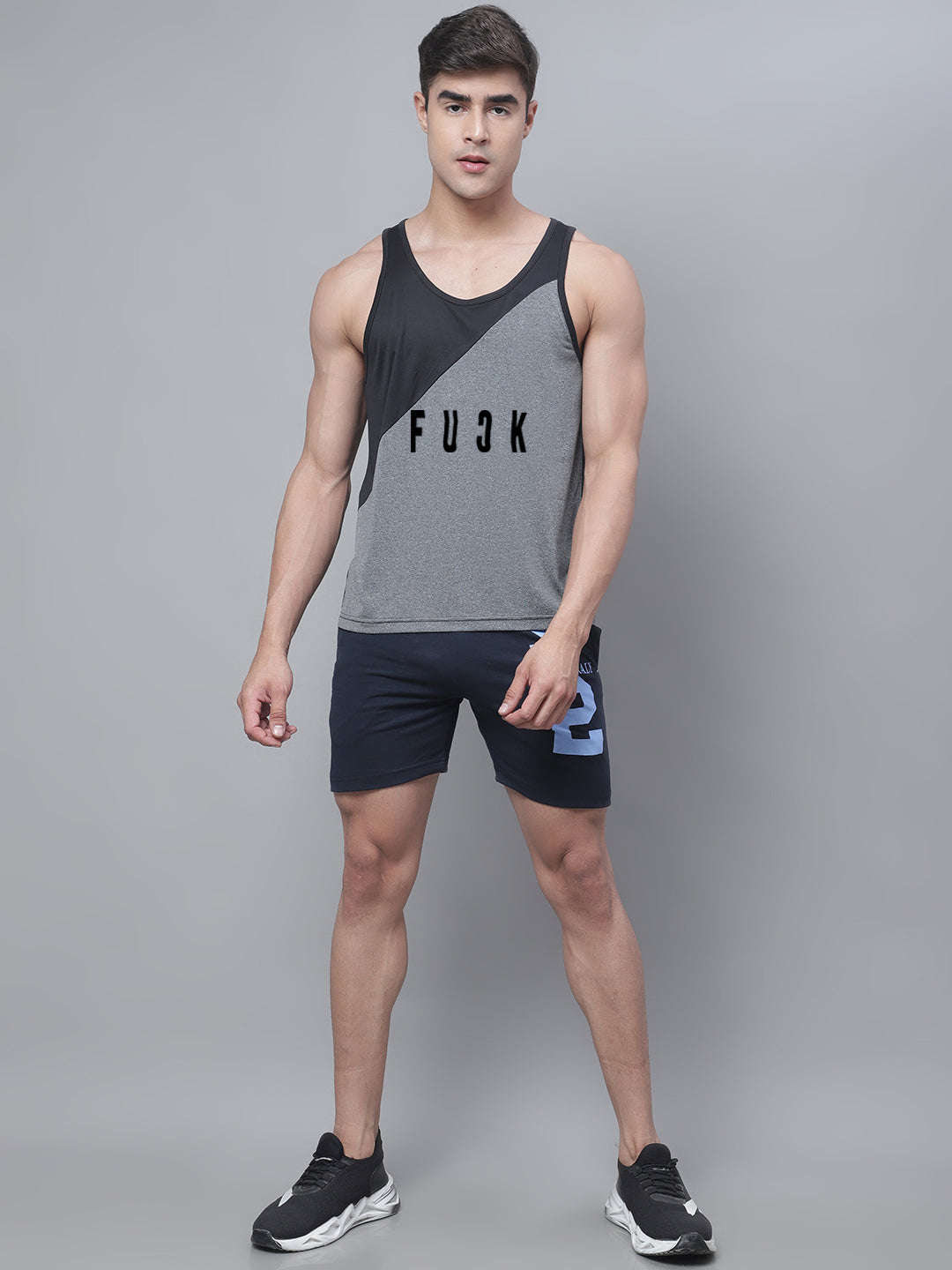 Men Colorblocked Rapid Dry Training Vest - Friskers