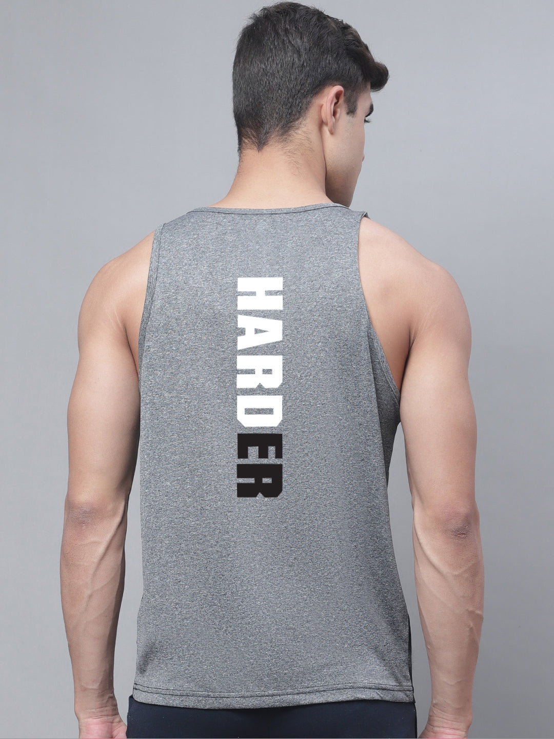 Sports Harder Round Neck Training Gym Vest - Friskers