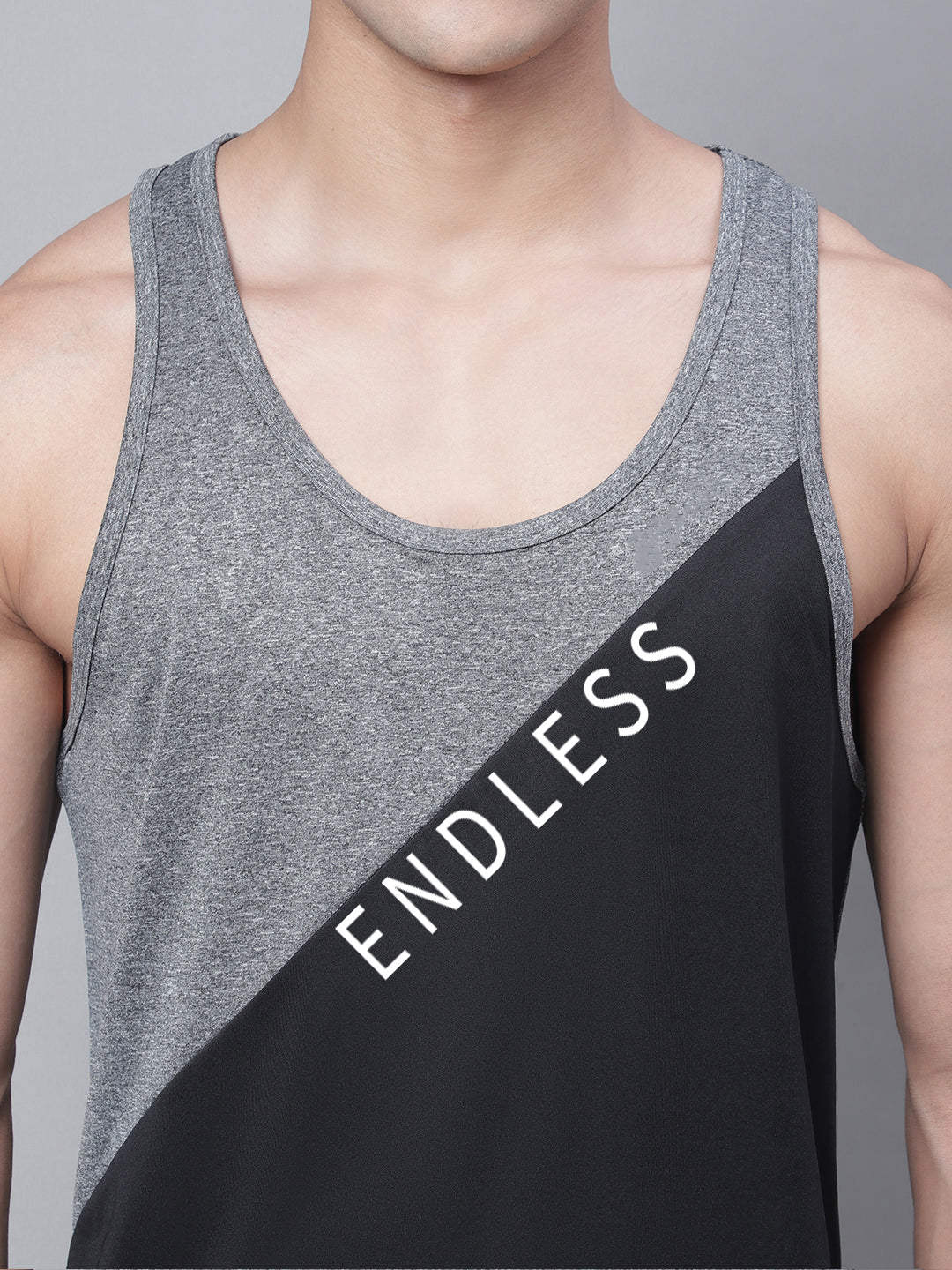 Sports Harder Round Neck Training Gym Vest - Friskers