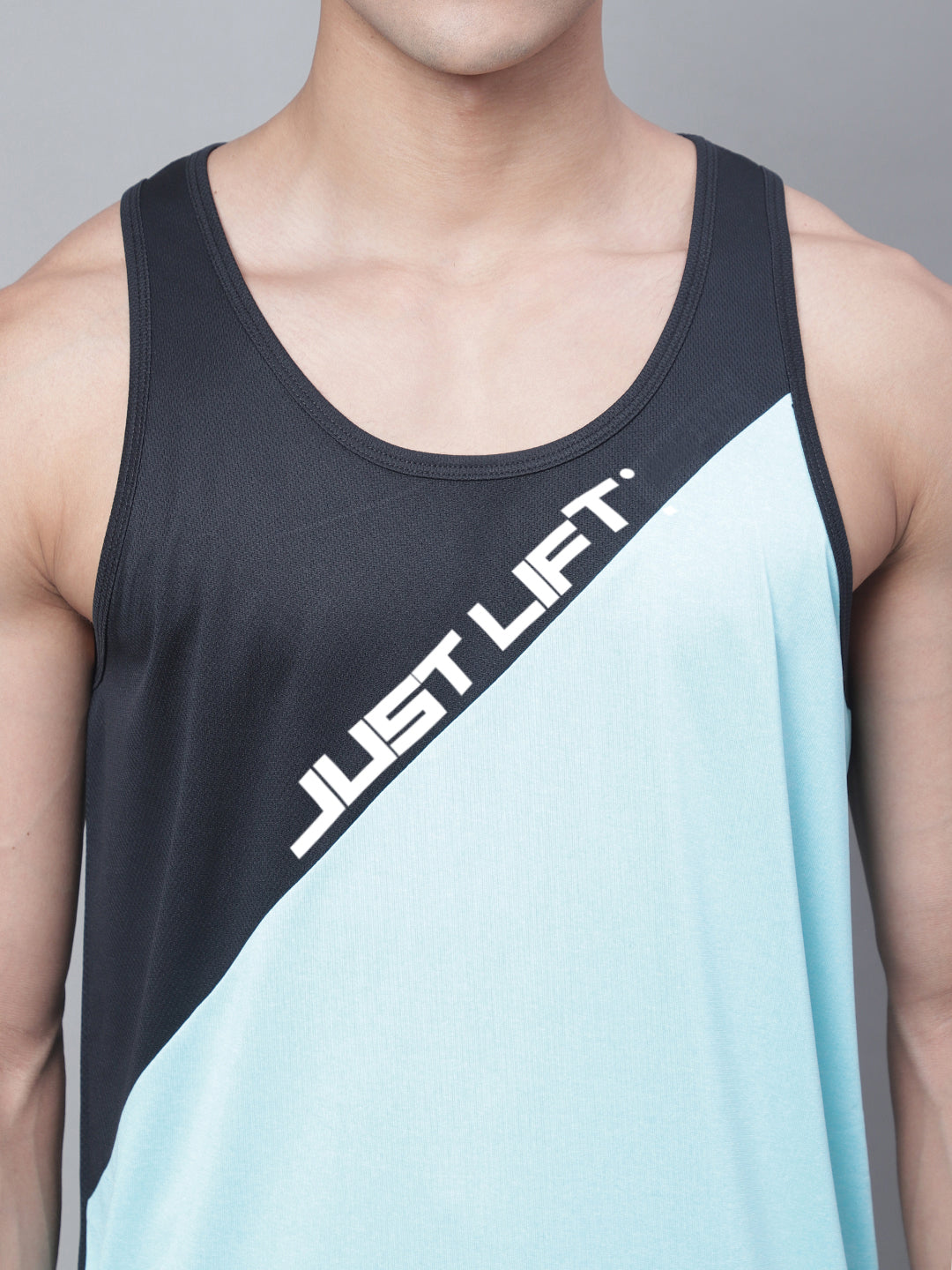 Sports Just Lift Round Neck Training Gym Vest - Friskers