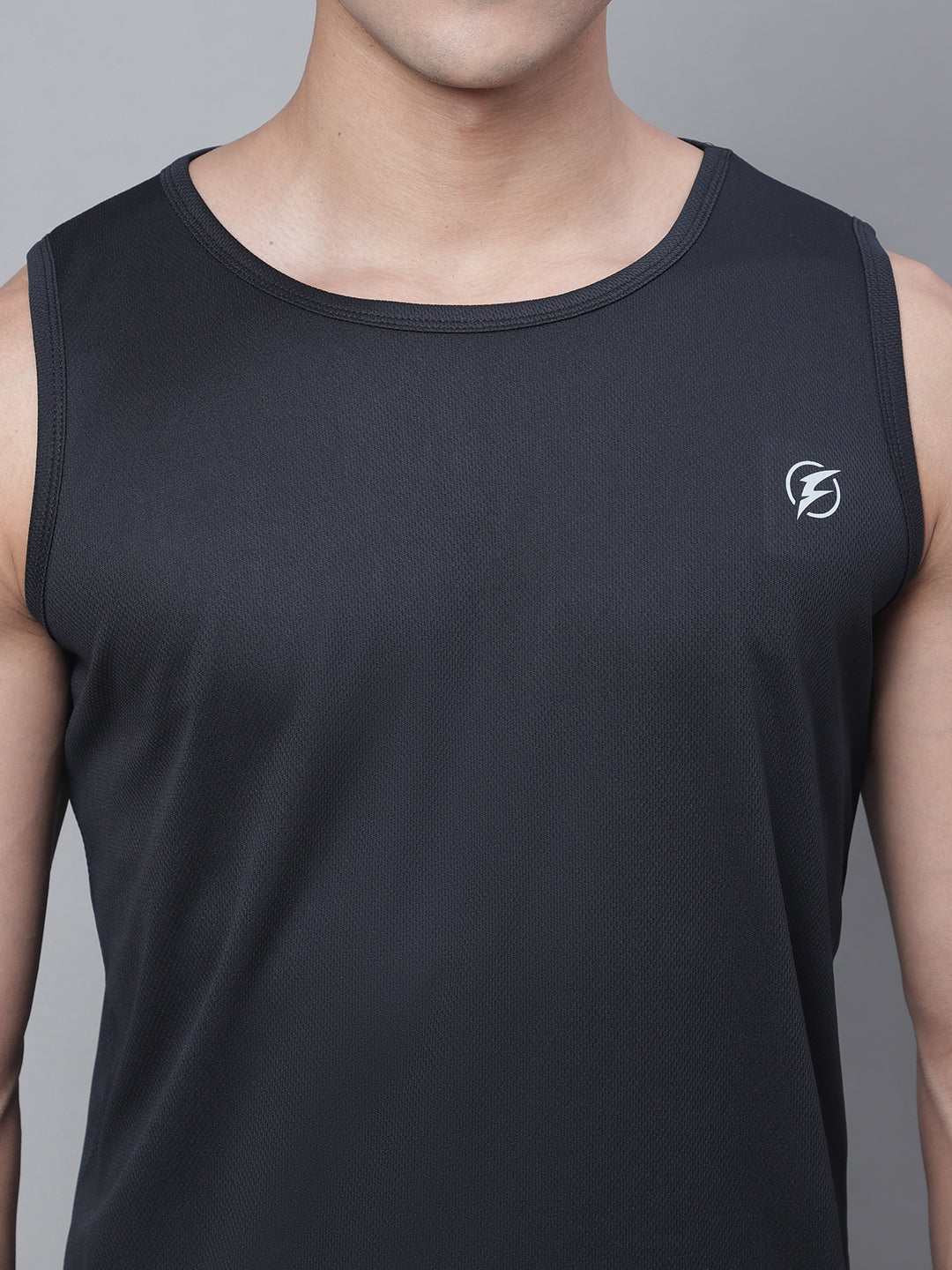 Round Neck Sleeveless Anti Odor Breathable Skin Friendly Sports Vest - Friskers