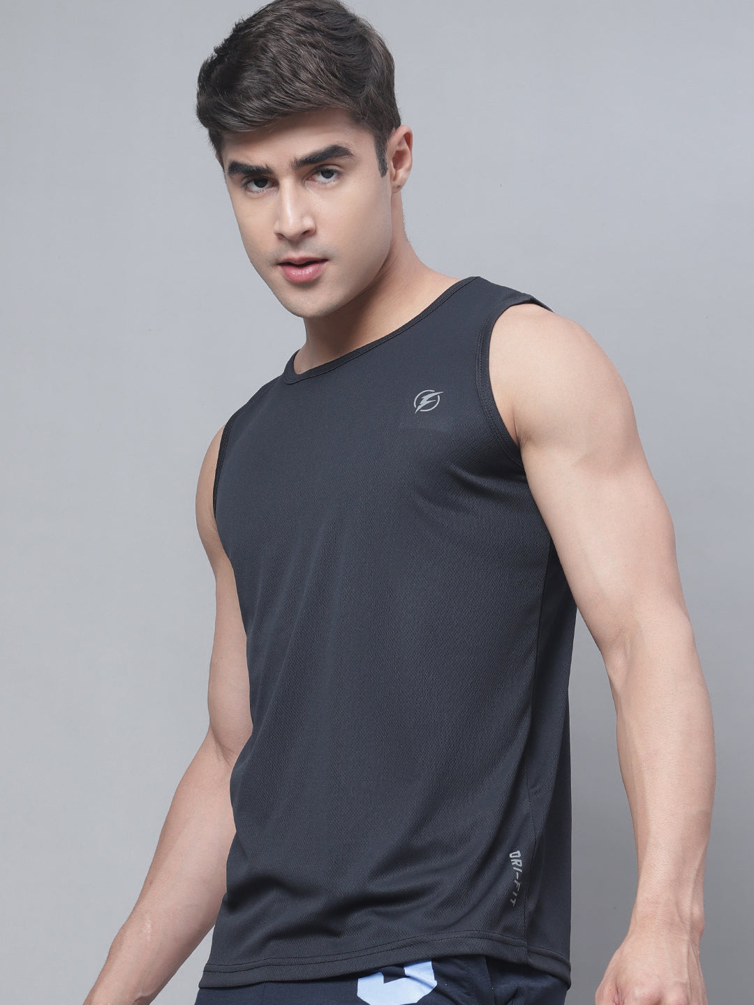 Round Neck Sleeveless Anti Odor Breathable Skin Friendly Sports Vest - Friskers