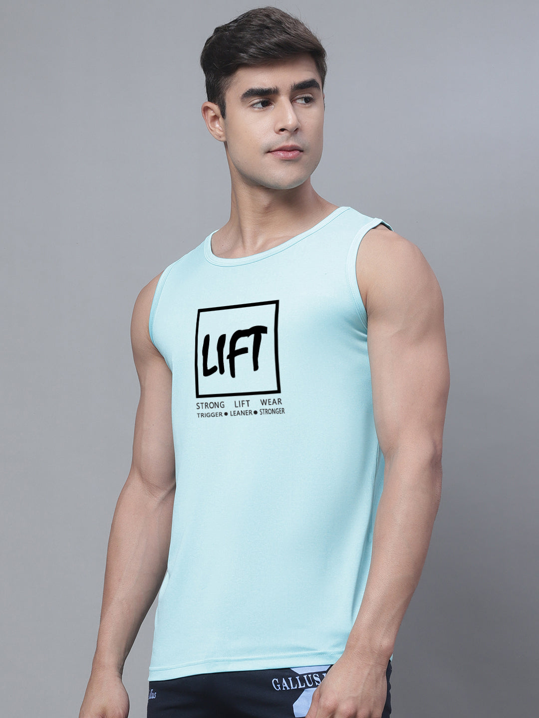 Sports Strong Lift Wear Round Neck Training Gym Vest - Friskers