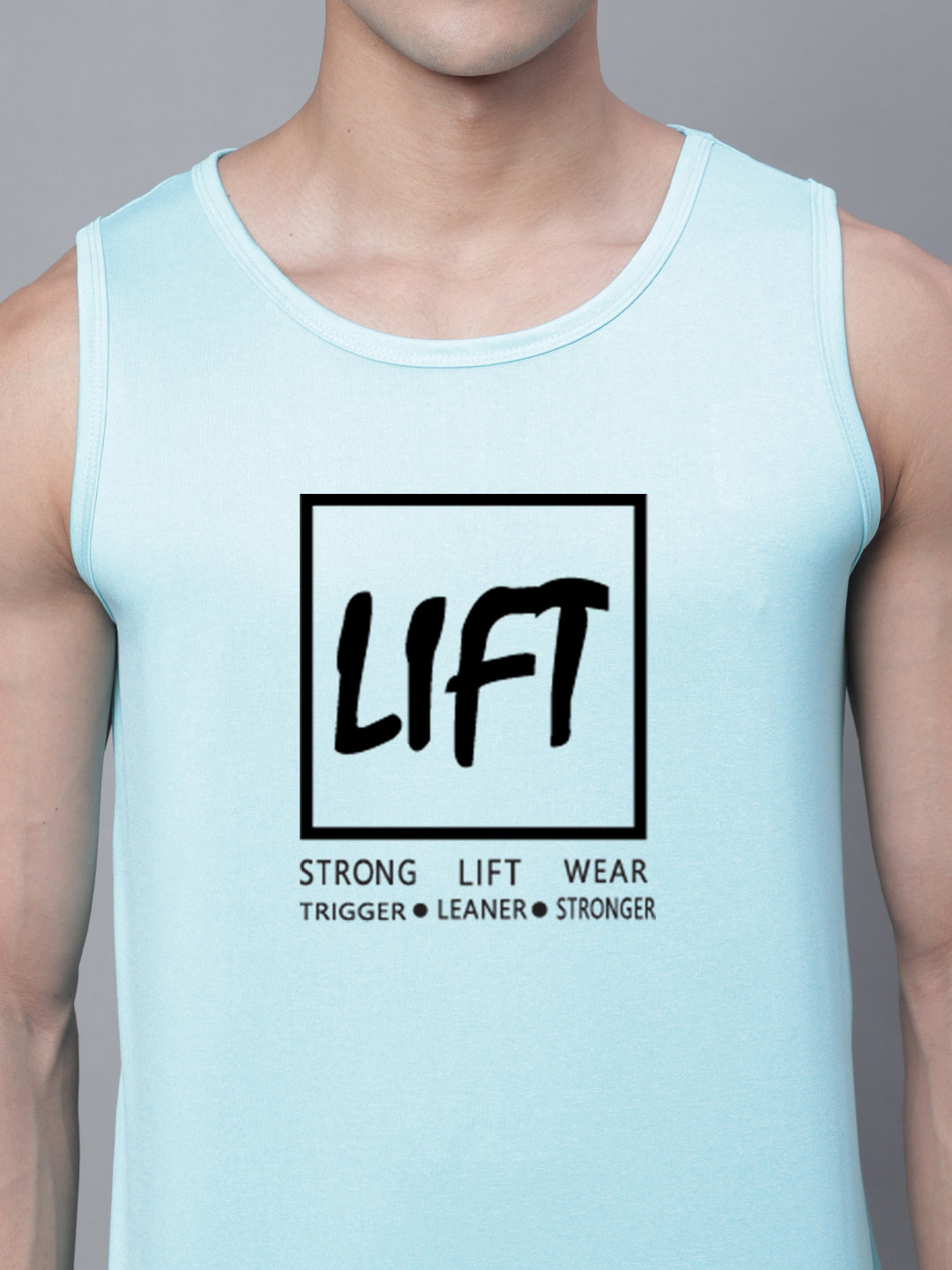 Sports Strong Lift Wear Round Neck Training Gym Vest