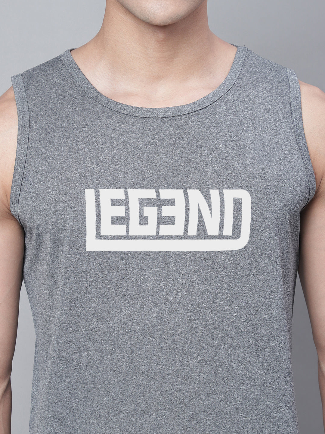 Sports Strong Lift Wear Round Neck Training Gym Vest - Friskers