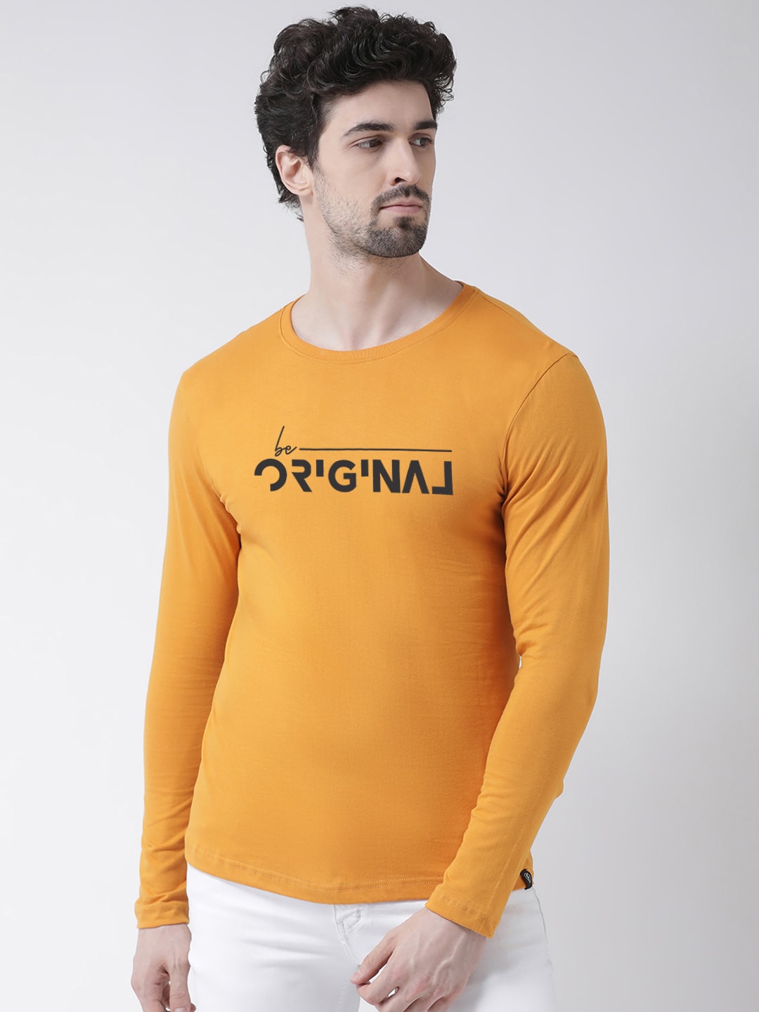 Men Original printed Full Sleeve T-shirt - Friskers