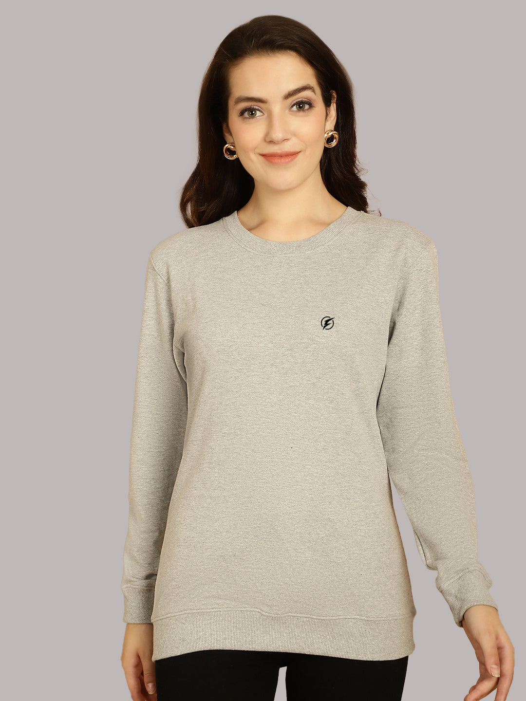 Women Full Sleeves Round Neck T-Shirt - Friskers