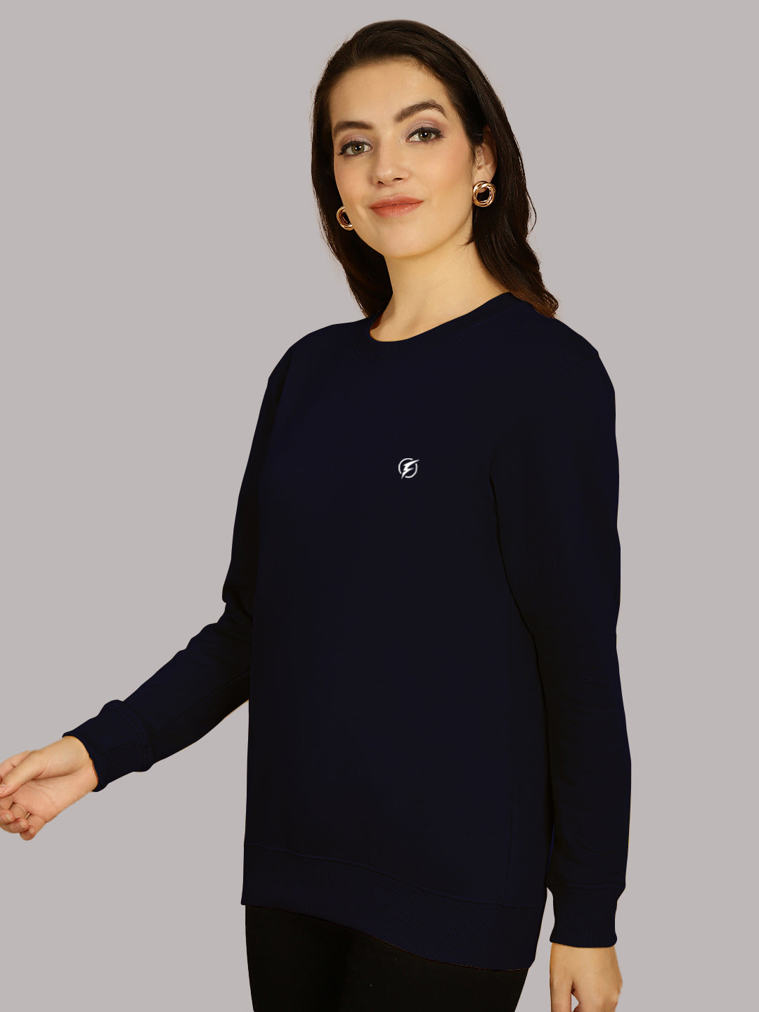 Women Full Sleeves Round Neck T-Shirt - Friskers