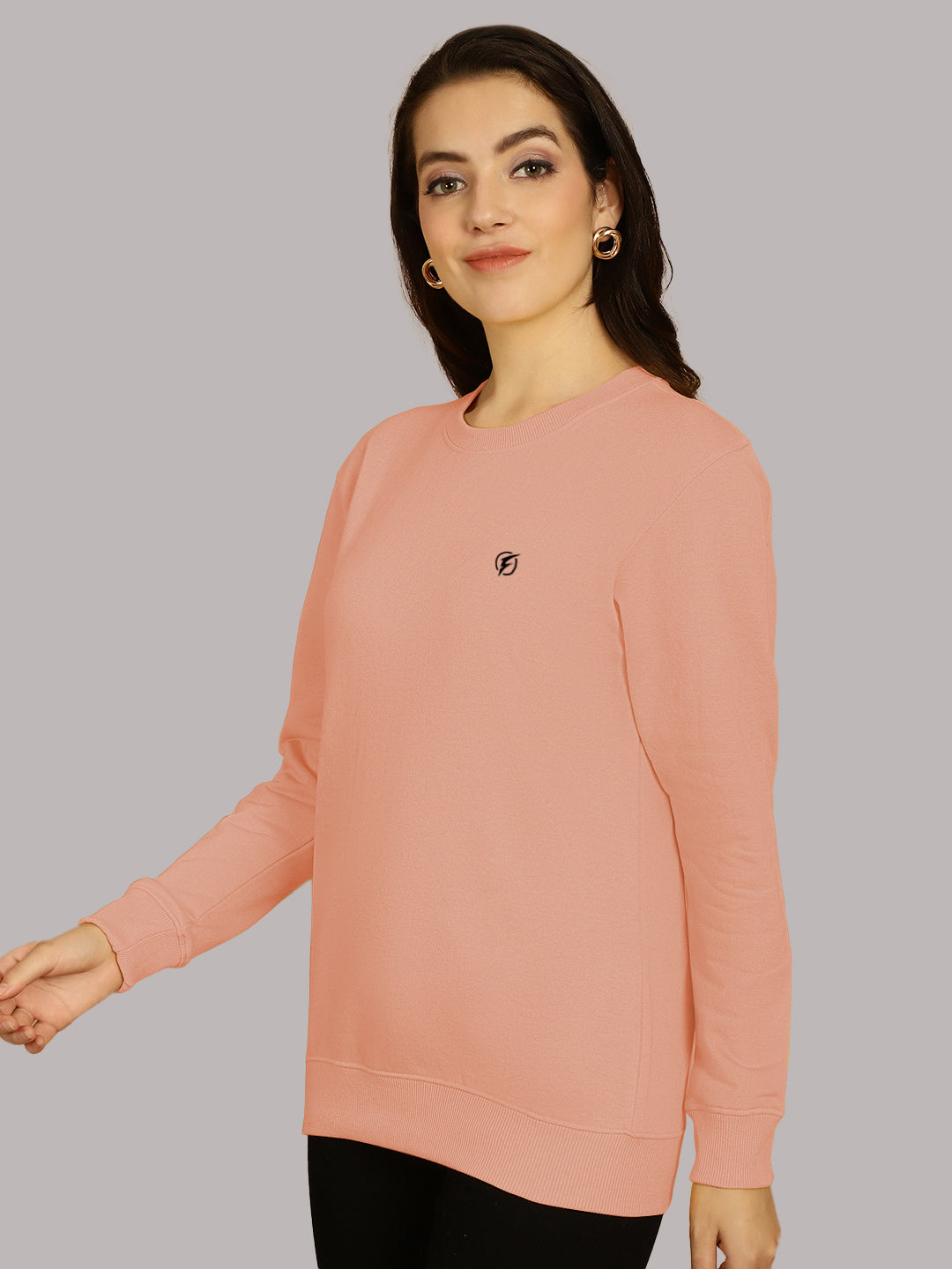 Women Full Sleeves Round Neck T-Shirt - Friskers