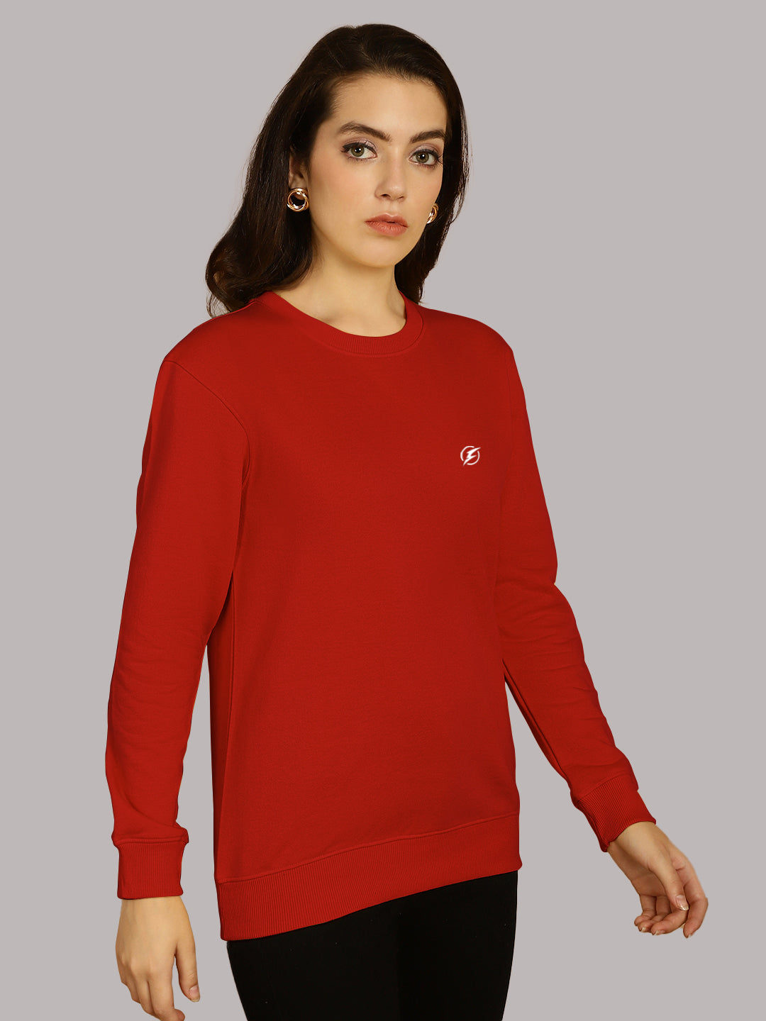 Women Full Sleeves Round Neck T-Shirt - Friskers