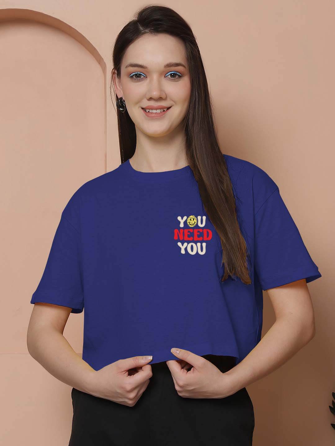 Friskers Women You Need You Oversized Cotton Tshirt
