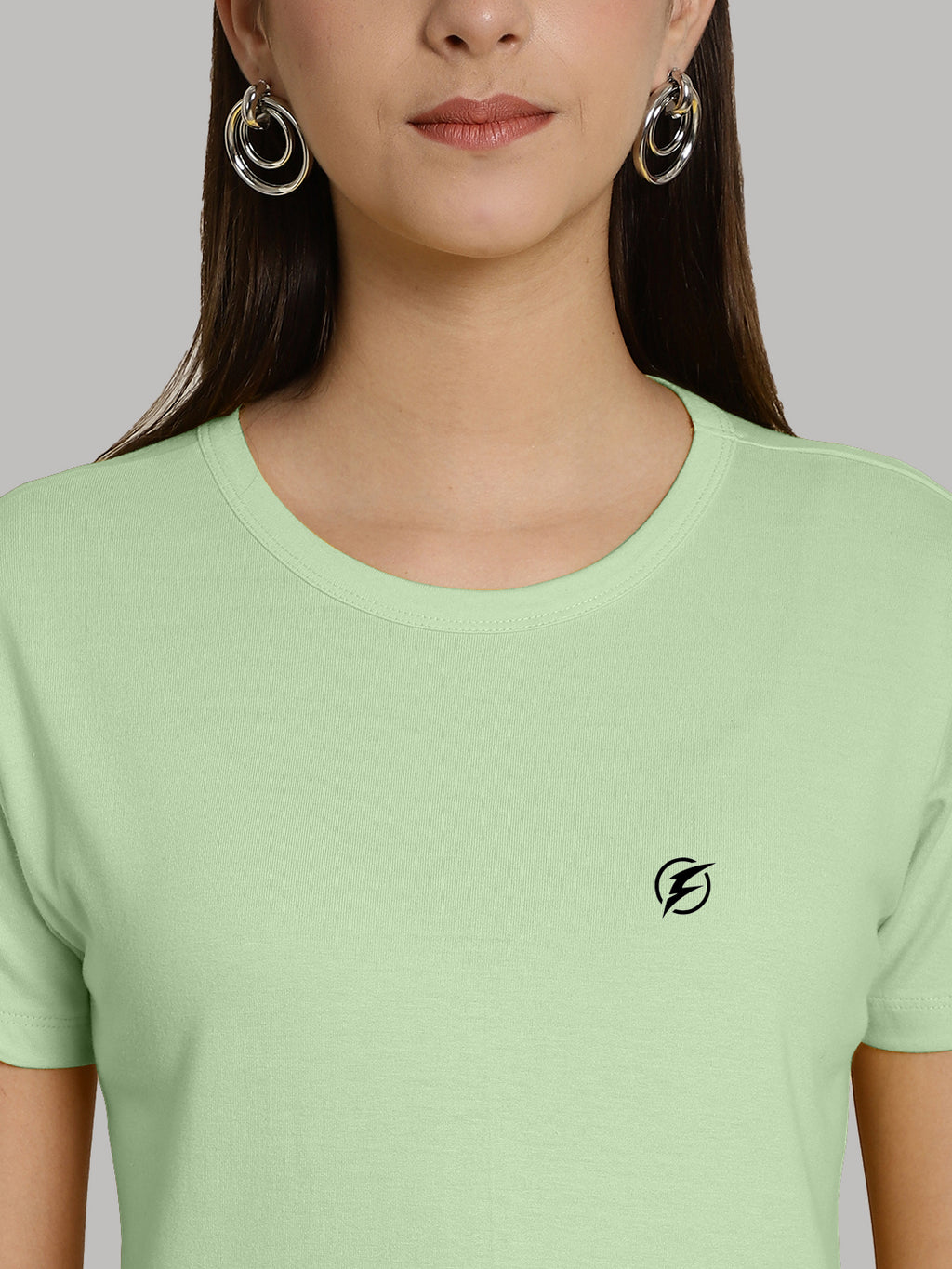 Friskers Pack Of 2 Solid Round Neck Half Sleeves T-Shirt - Friskers