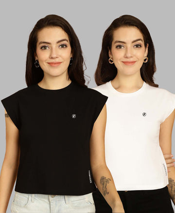 Women Casual Fit Pure Cotton T-Shirt - Friskers