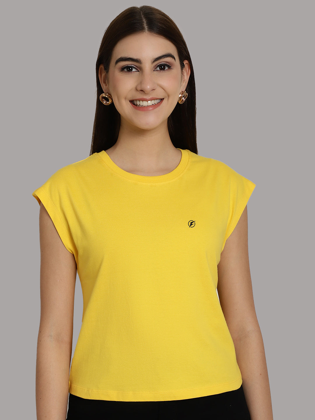 Women Casual Fit Pure Cotton T-Shirt - Friskers