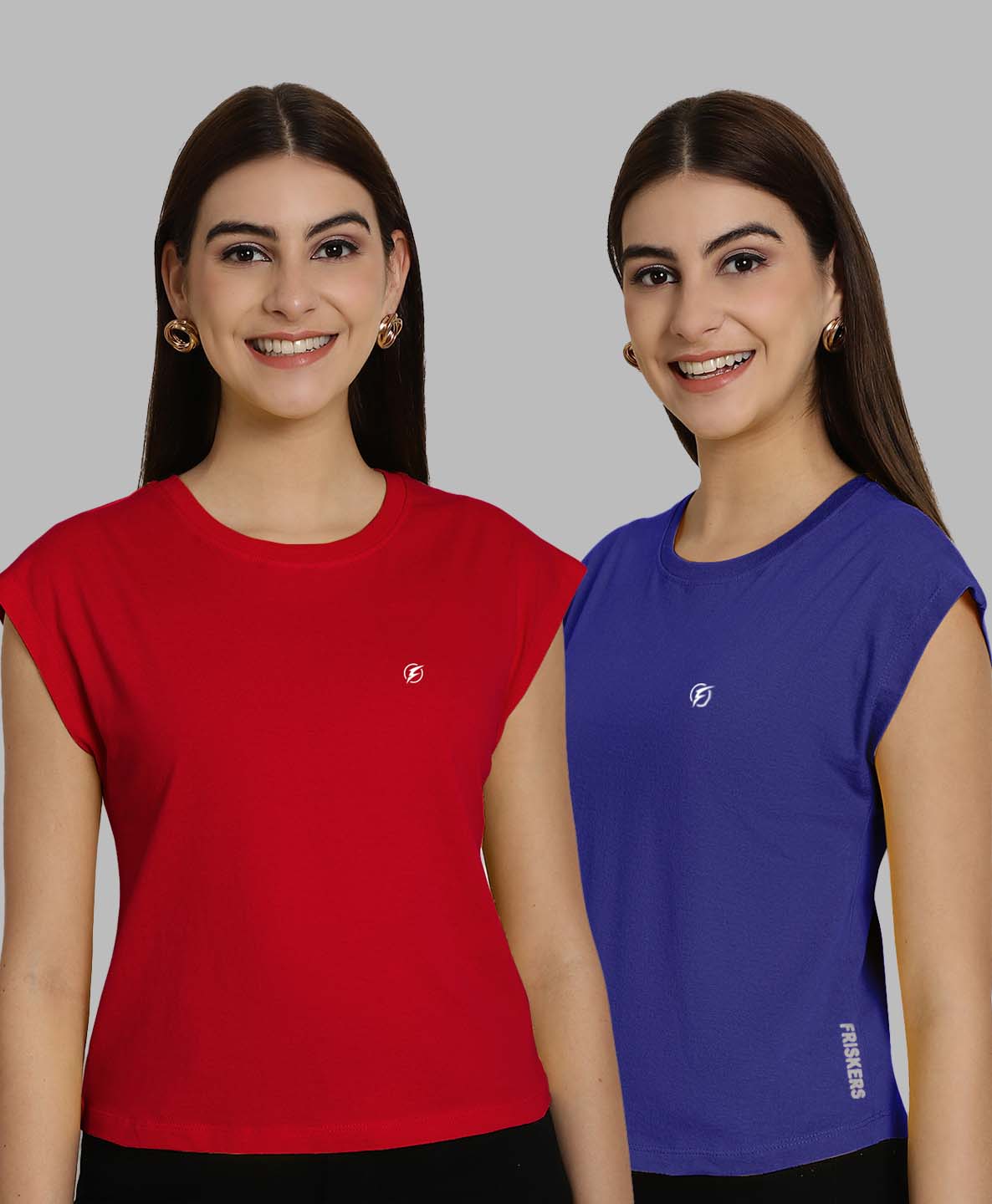 Women Casual Fit Pure Cotton T-Shirt - Friskers