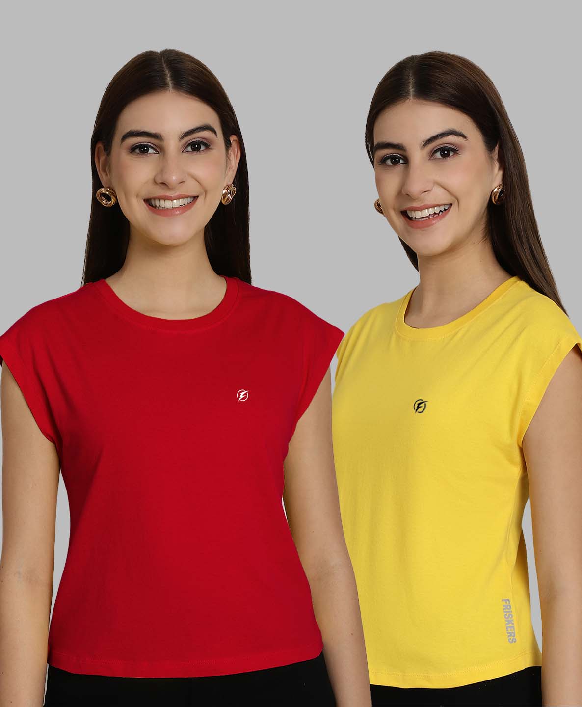 Women Casual Fit Pure Cotton T-Shirt - Friskers