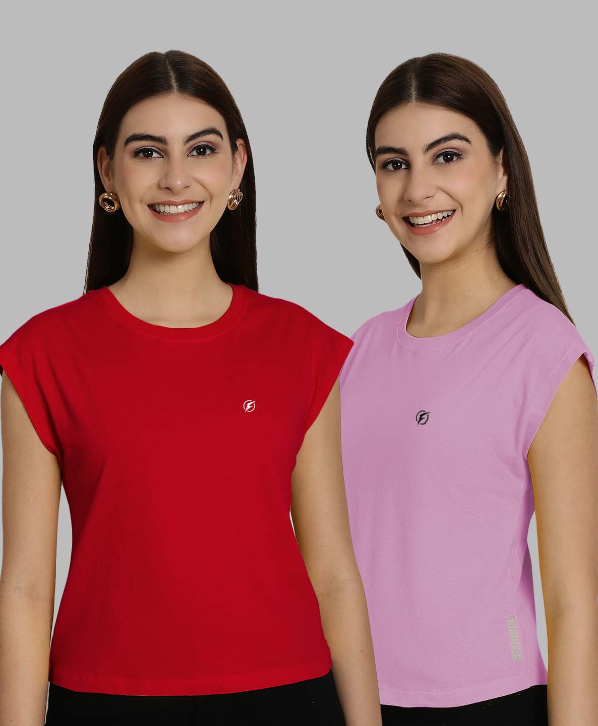 Women Casual Fit Pure Cotton T-Shirt - Friskers