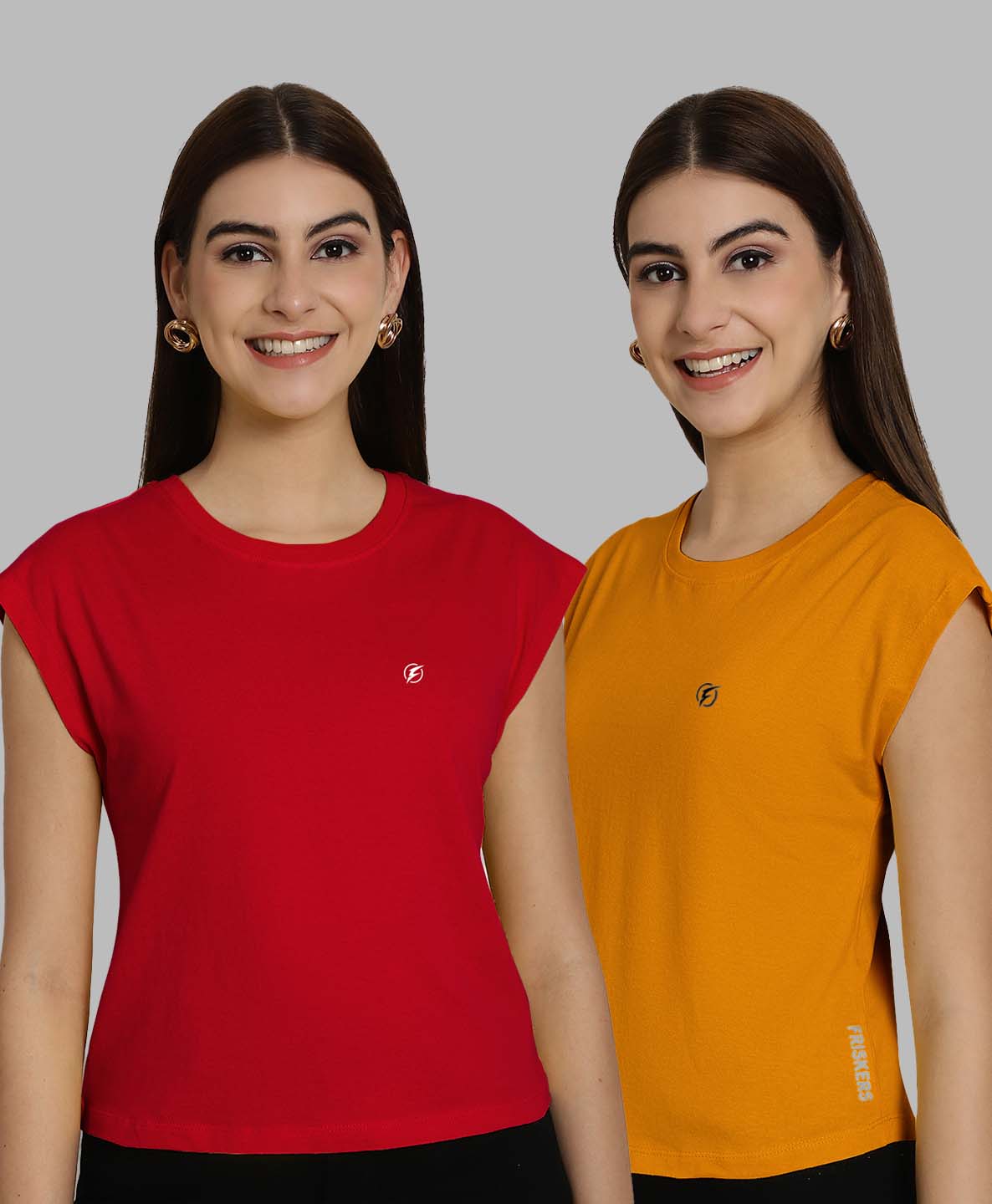 Women Casual Fit Pure Cotton T-Shirt - Friskers