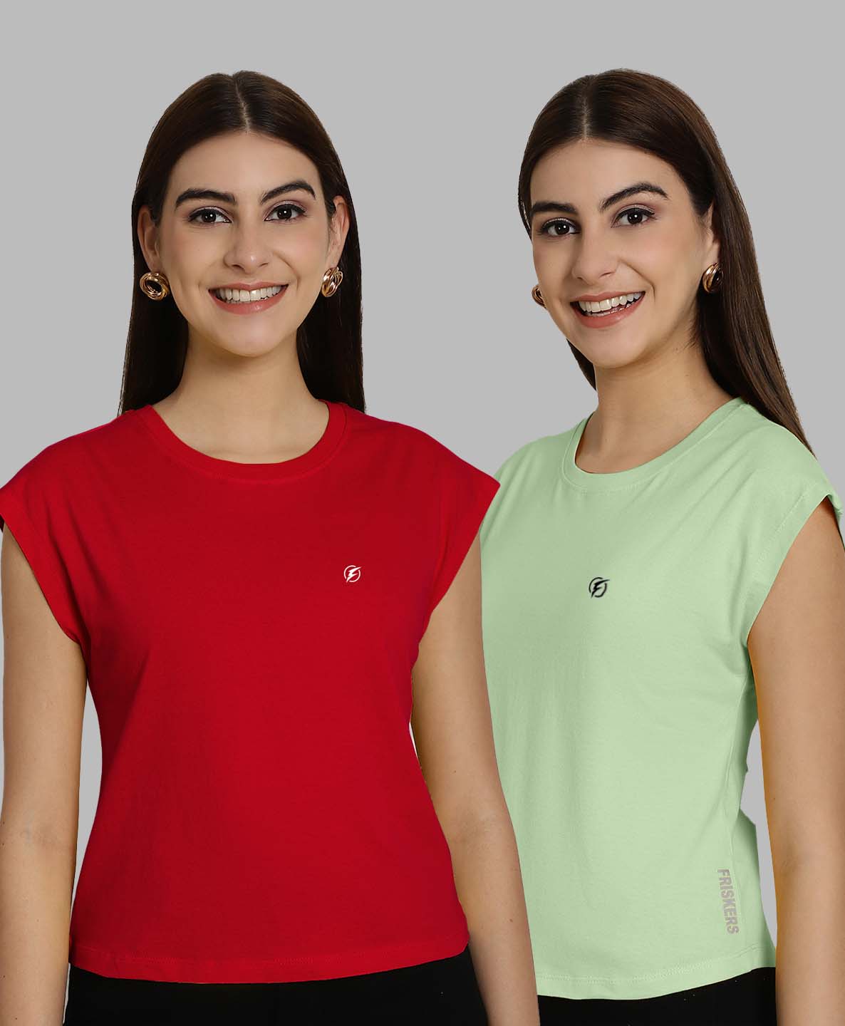 Women Casual Fit Pure Cotton T-Shirt - Friskers