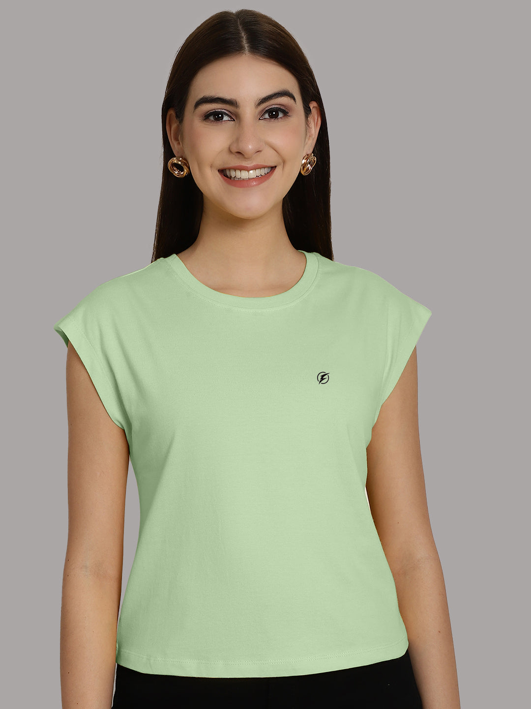 Women Casual Fit Pure Cotton T-Shirt - Friskers