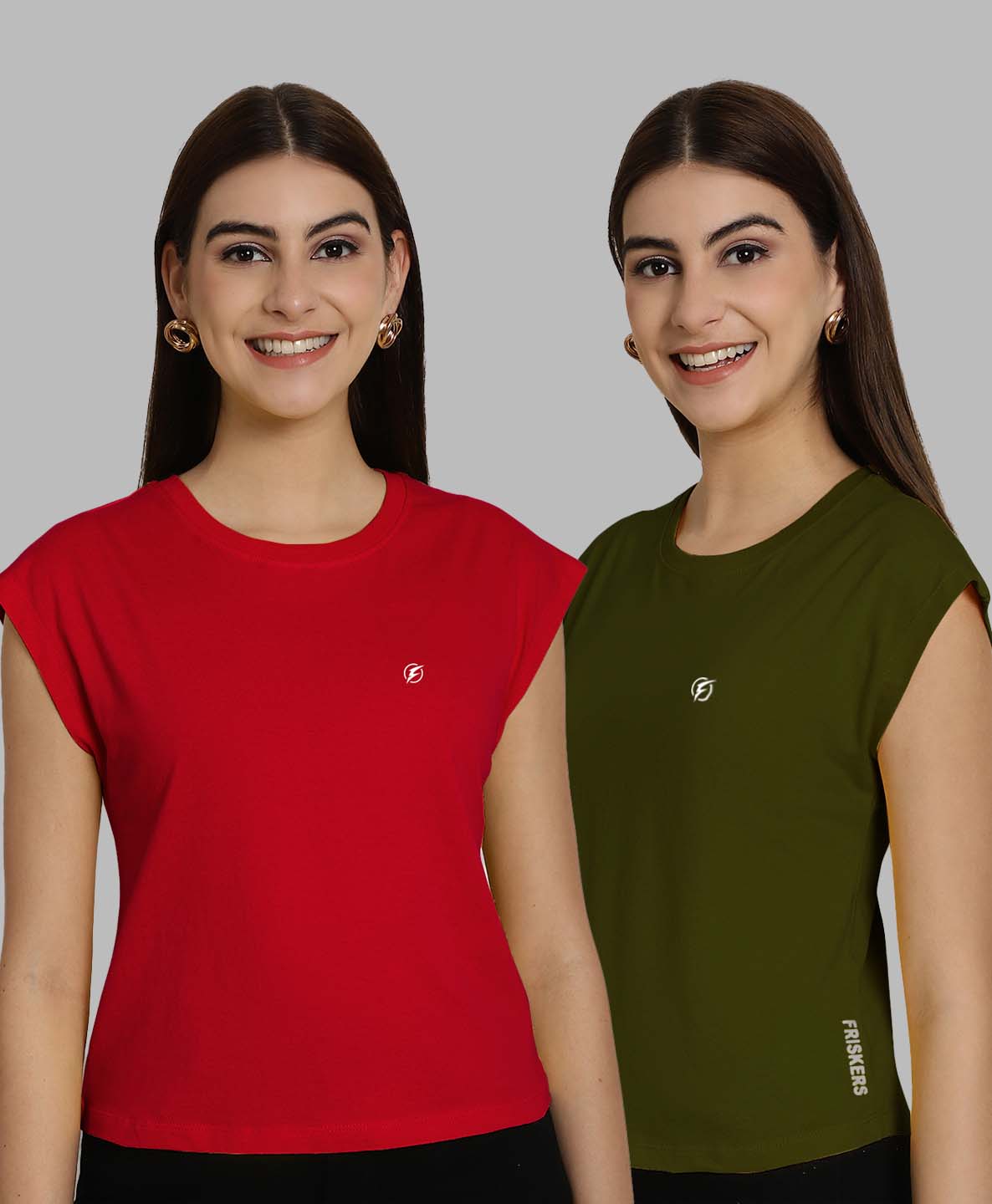 Women Casual Fit Pure Cotton T-Shirt - Friskers