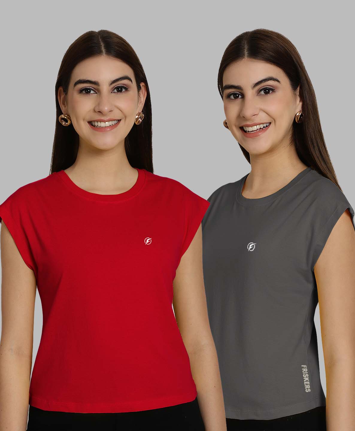 Women Casual Fit Pure Cotton T-Shirt - Friskers