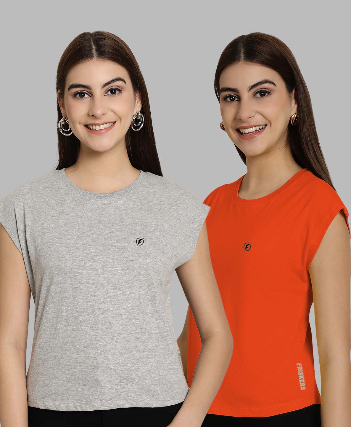 Women Casual Fit Pure Cotton T-Shirt - Friskers