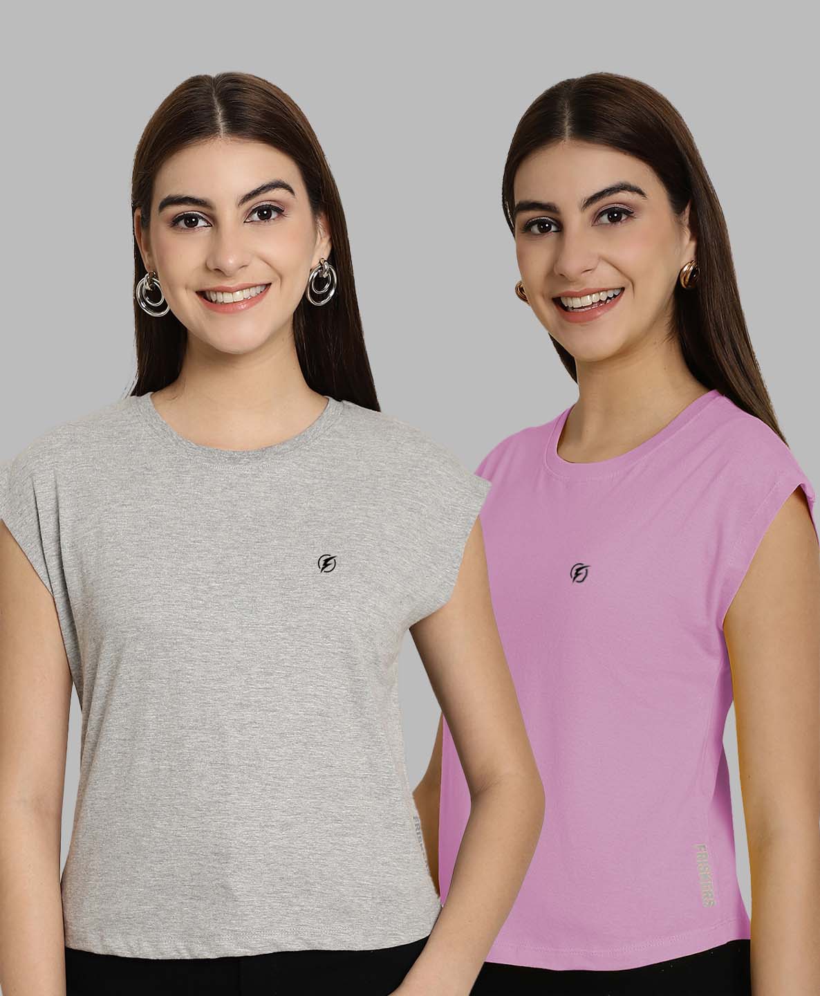 Women Casual Fit Pure Cotton T-Shirt - Friskers