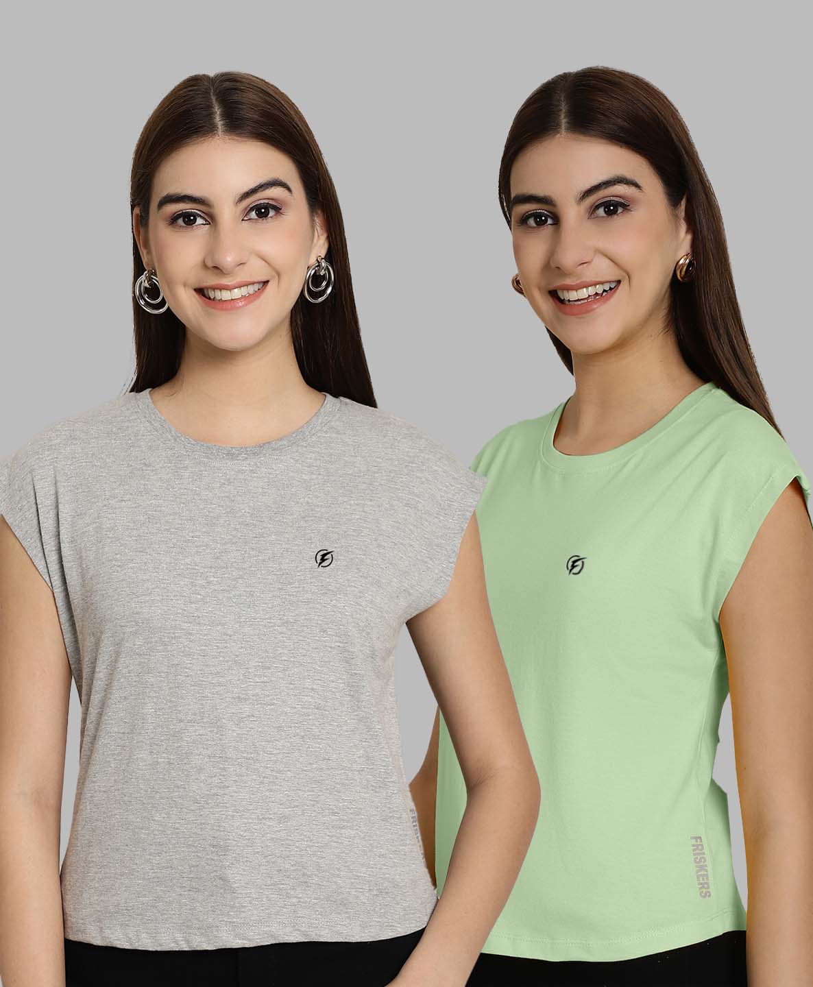 Women Casual Fit Pure Cotton T-Shirt - Friskers