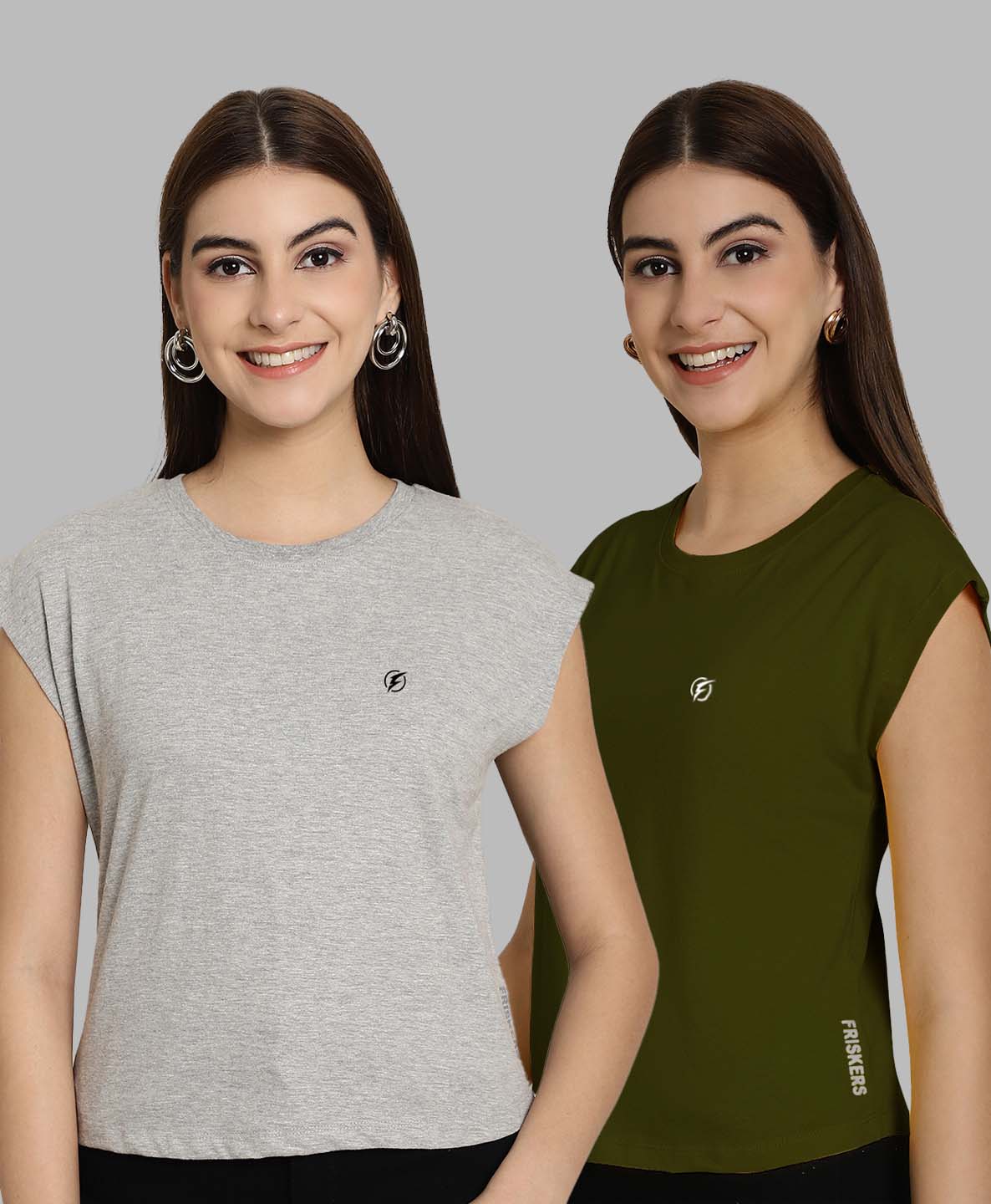 Women Casual Fit Pure Cotton T-Shirt - Friskers