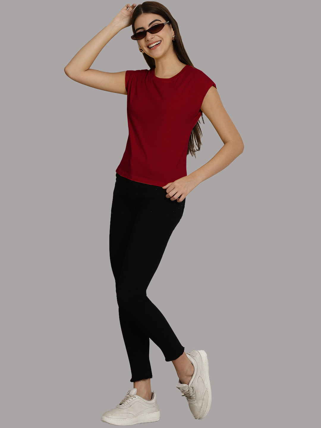 Women Casual Fit Pure Cotton T-Shirt - Friskers