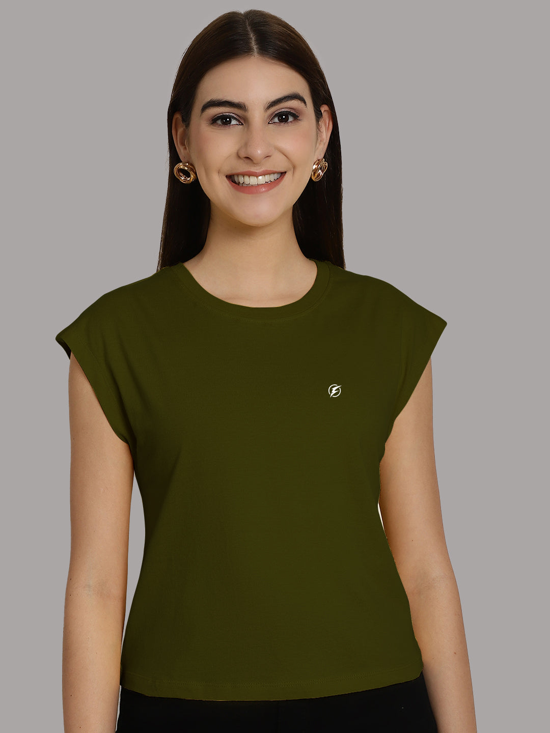 Women Casual Fit Pure Cotton T-Shirt - Friskers