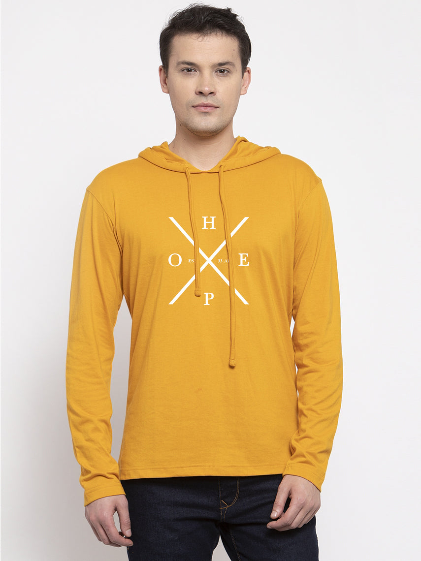 Men's Hope Full Sleeves Hoody T-Shirt - Friskers