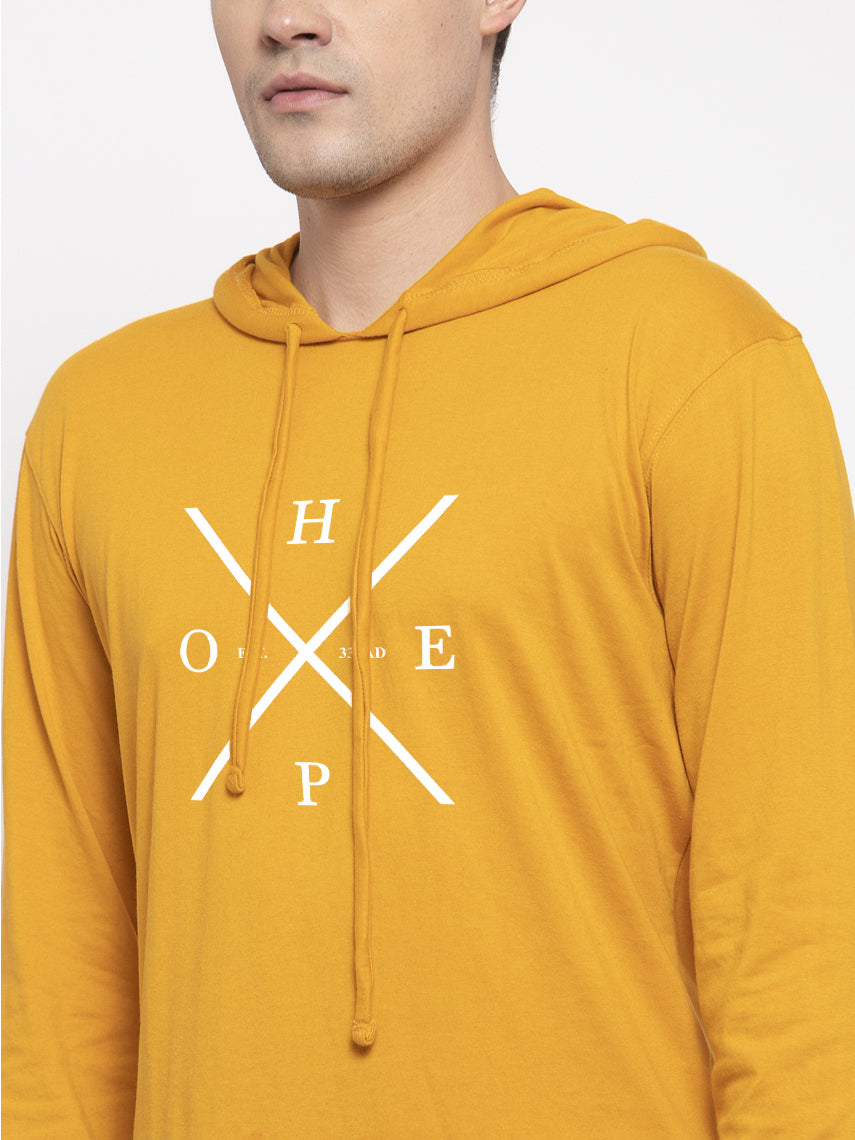 Men's Hope Full Sleeves Hoody T-Shirt - Friskers