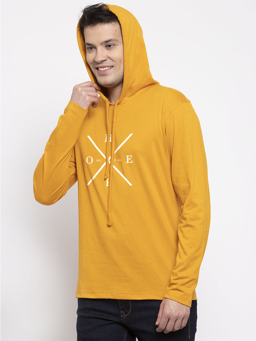 Men's Hope Full Sleeves Hoody T-Shirt - Friskers