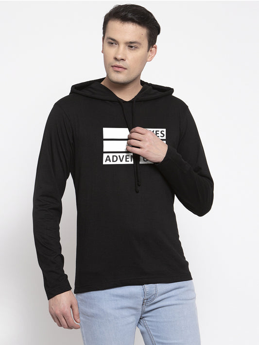 Men's Adventurous Full Sleeves Hoody T-Shirt - Friskers