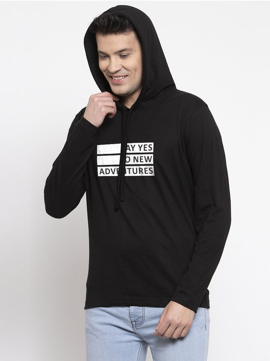 Men's Adventurous Full Sleeves Hoody T-Shirt - Friskers