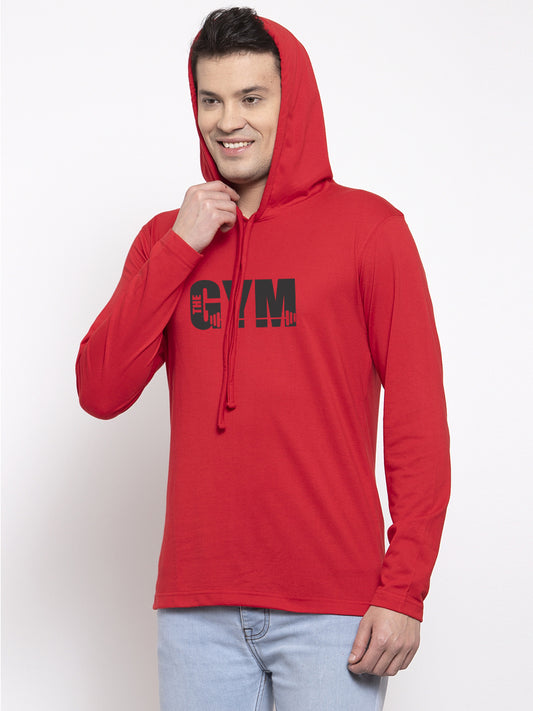 Men's Gym Full sleeves Hoody T-Shirt - Friskers