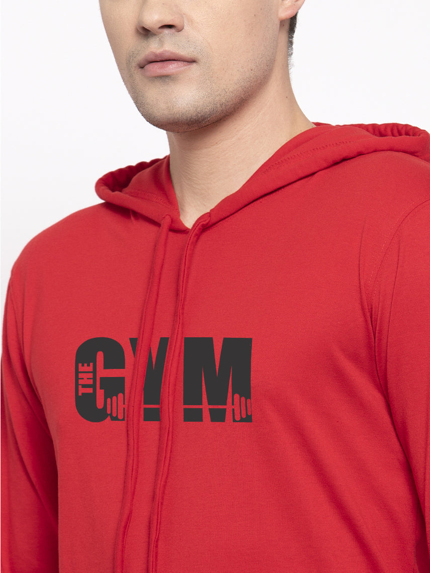 Men's Gym Full sleeves Hoody T-Shirt - Friskers