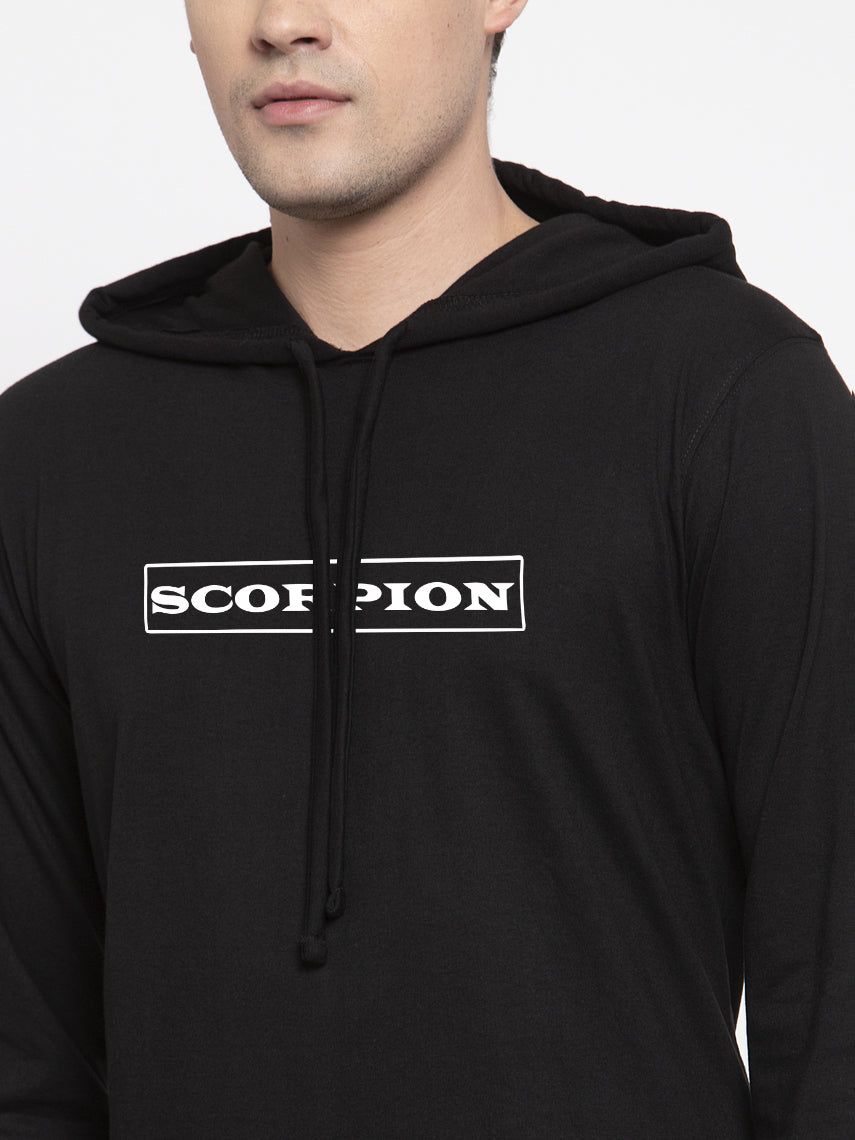 Men's Scorpion Full sleeves Hoody T-Shirt - Friskers