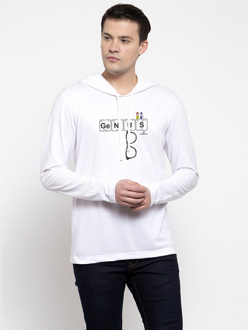 Men's Genius Full sleeves Hoody T-Shirt - Friskers