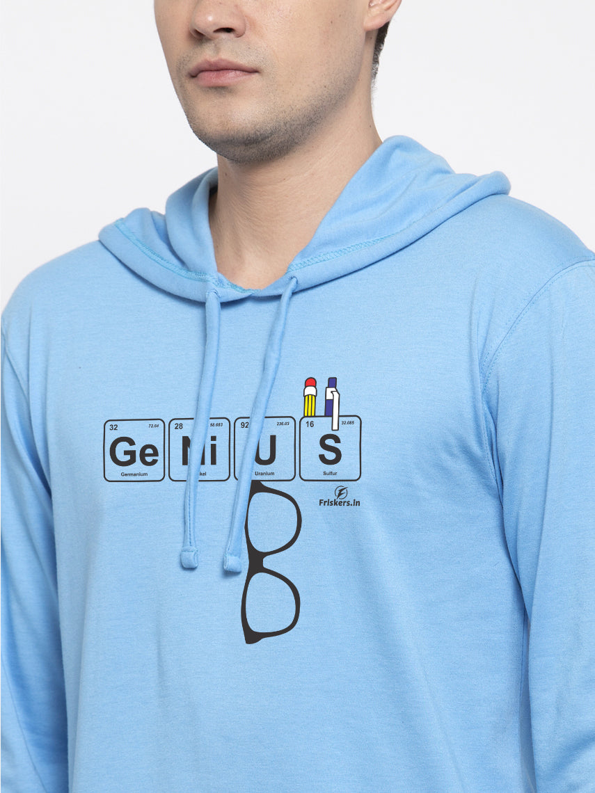 Men's Genius Full sleeves Hoody T-Shirt - Friskers