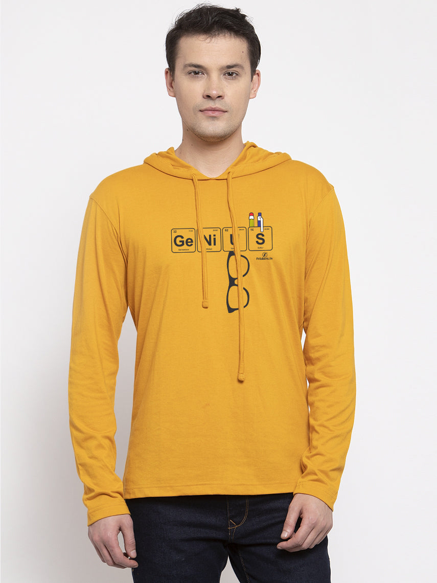 Men's Genius Full sleeves Hoody T-Shirt - Friskers