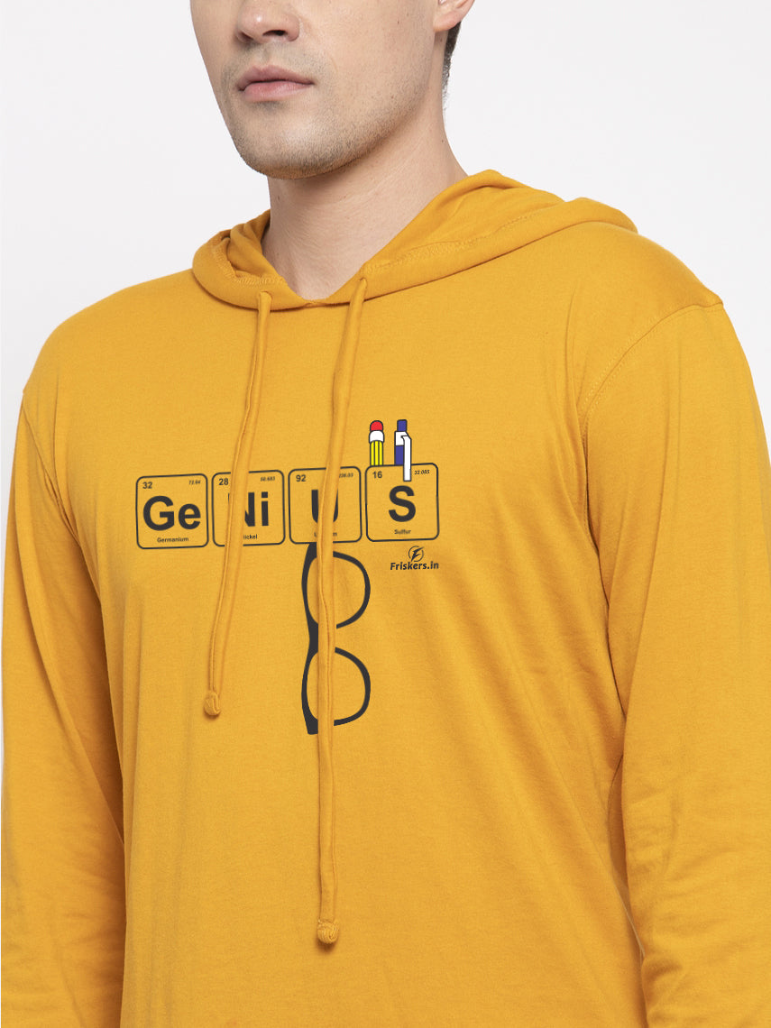 Men's Genius Full sleeves Hoody T-Shirt - Friskers