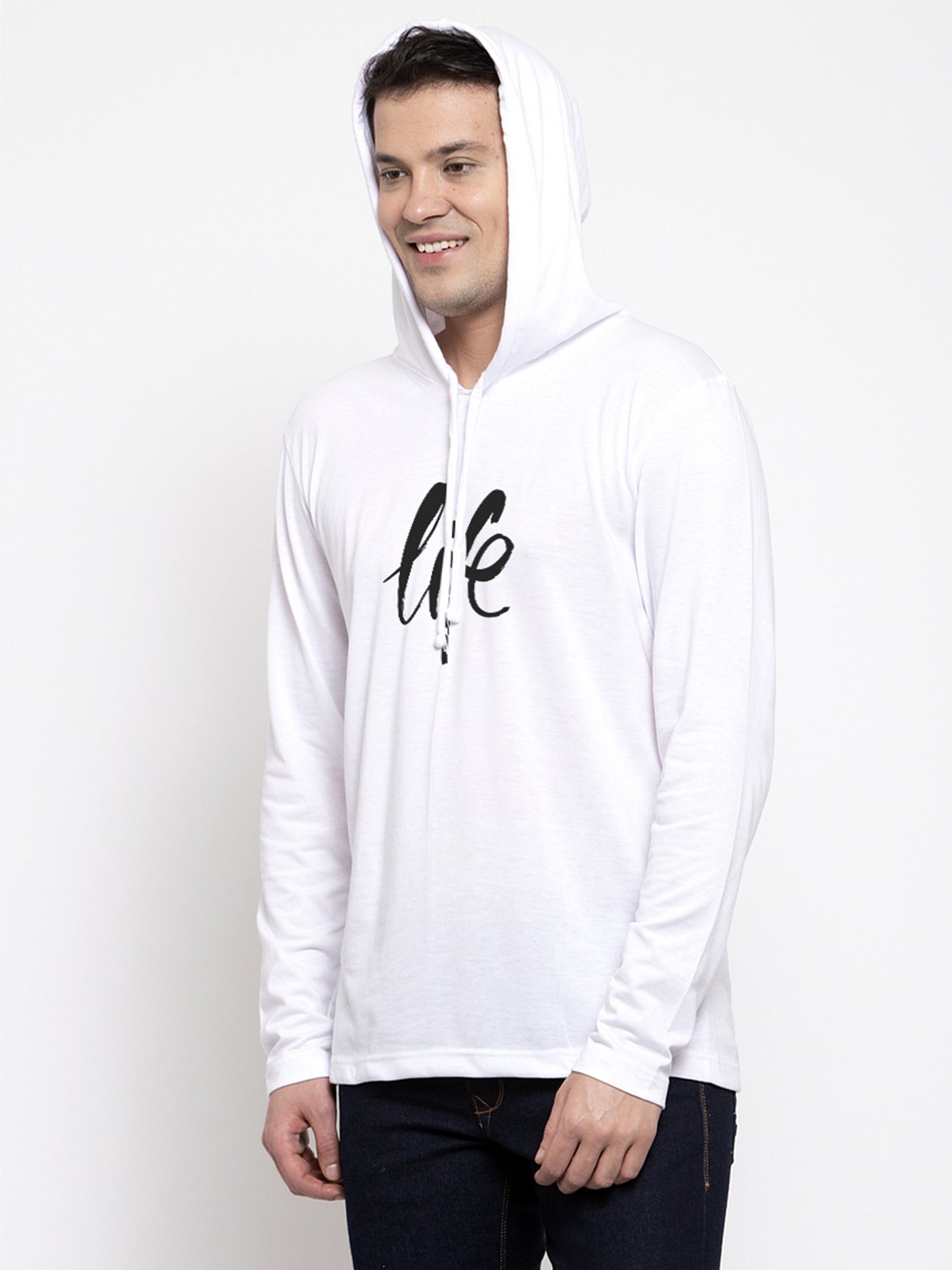 Men's Life Full sleeves Hoody T-Shirt - Friskers